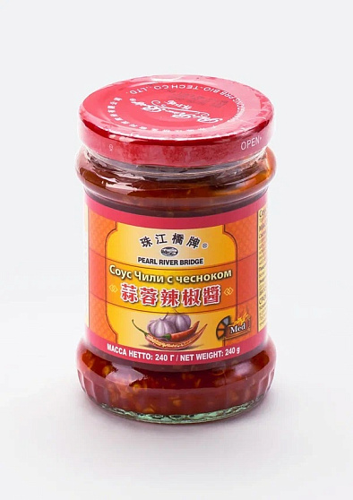 Соус чили с чесноком PRB, 240 г, тайские соусы