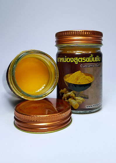 Бальзам с куркумой Tumeric Kongka Herb, 50г, распродажа %
