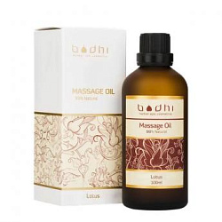 Масло массажное "Лотос" BODHI,100 мл