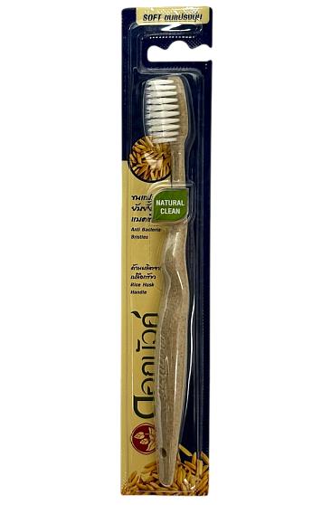 Зубная щетка  Natural Clean Toothbrush, Twin Lotus, зубные щетки