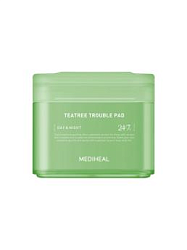 Тонер-пэды для ежедневного ухода с чайным деревом MEDIHEAL, 100 шт