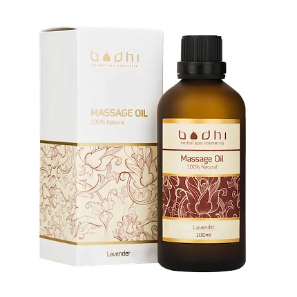 Масло массажное "Лаванда" BODHI, 100 мл, масла и средства для массажа