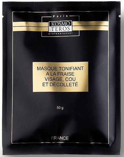 Маска тонизирующая с клубникой Kosmoteros, 50 г, маски