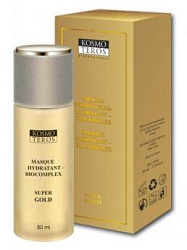 Маска вокруг глаз антивозрастная  Hydratant-Biocomplexe SUPER GOLD Kosmoteros, 80мл