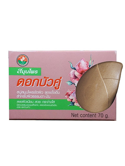 Мыло-скраб Twin Lotus, 70 г, мыло и гели для душа