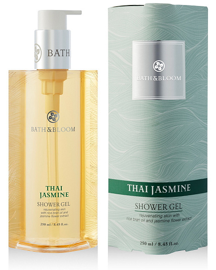 Гель для душа  "Тайский жасмин", Bath&Bloom, 250 мл, распродажа %