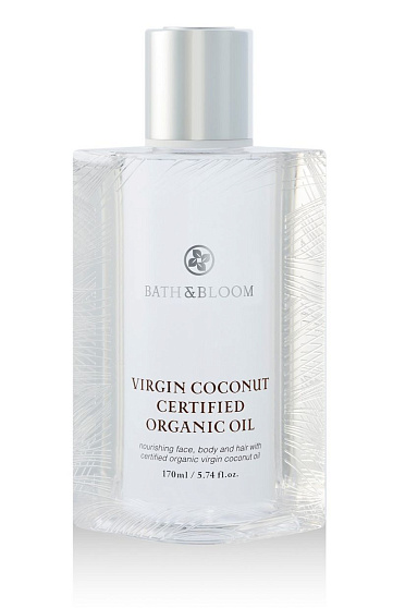 Масло массажное "Натуральный кокос" Bath&Bloom, 170 мл, масла и средства для массажа