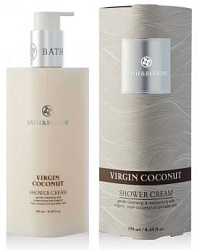Крем для душа "Натуральный кокос" Bath&Bloom, 250 мл