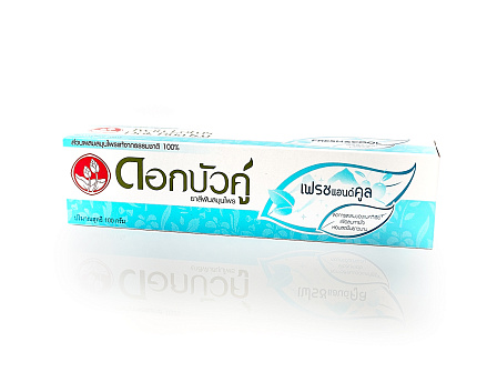 Зубная паста «Свежесть и Прохлада» Twin Lotus, 100 г, тайские зубные пасты