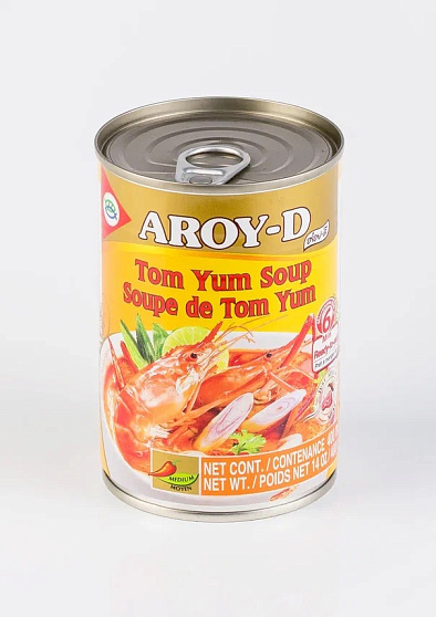 Суп «Том Ям» Aroy-D ж/б, 400г, распродажа %